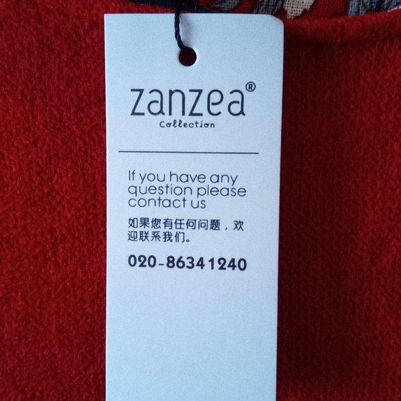 Red Sweater Dress NWT XXL - Picture 7 of 7